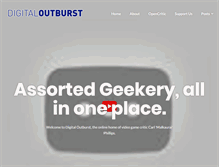 Tablet Screenshot of digitaloutburst.net